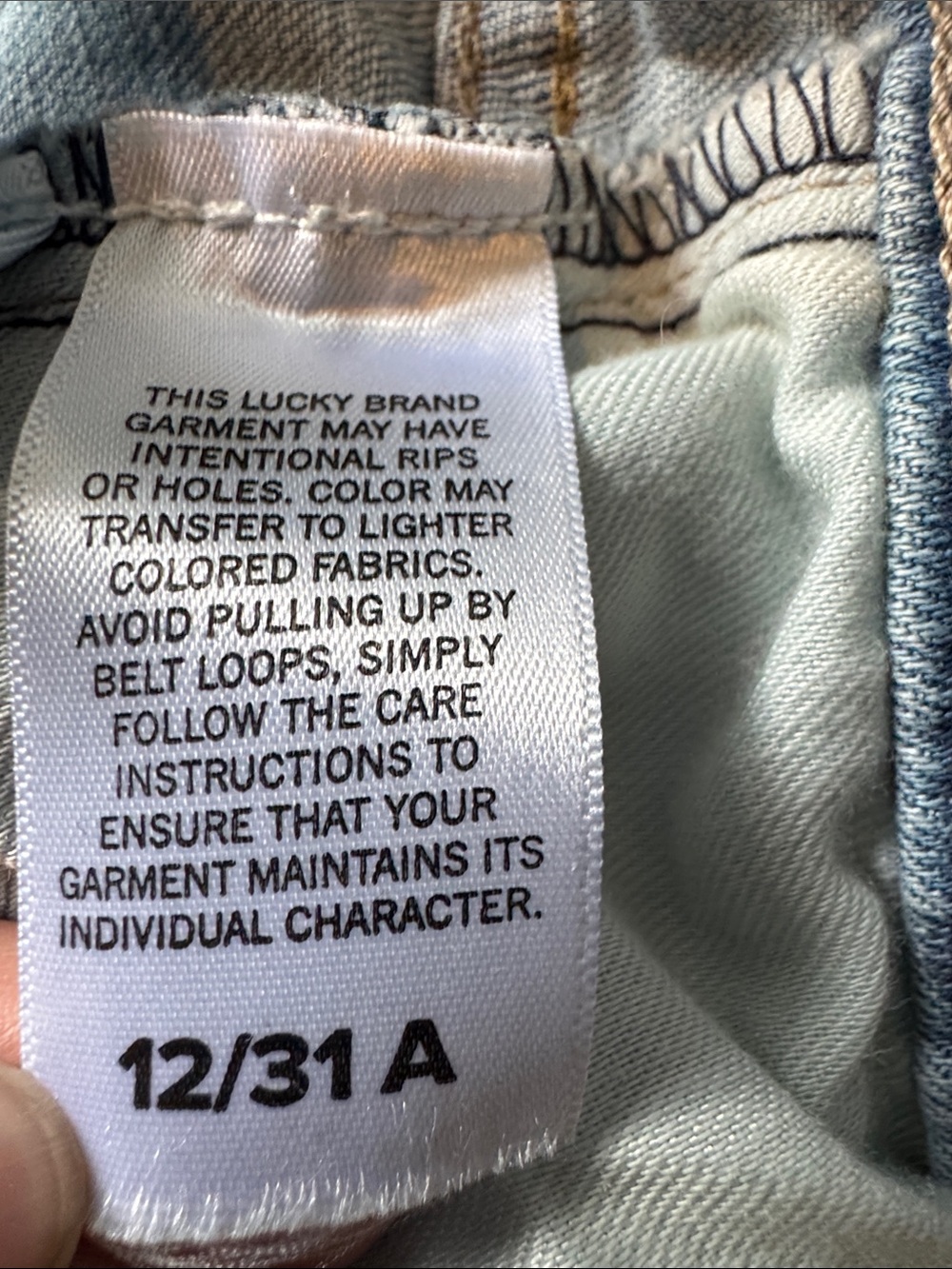Lucky Brand Light Blue Flare Jeans - Picture 5 of 6